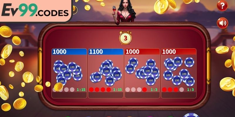 Xóc Đĩa EV99 - Đặt Cược Cá Cược Trực Tuyến Siêu Hấp Dẫn 2 Quy trình chơi cơ bản